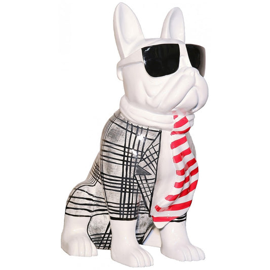 Sculpture statue moderne DOGGY KARL - Novatrend