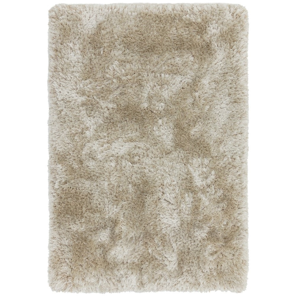 Tapis salon confort shaggy SPLASH Beige - Novatrend