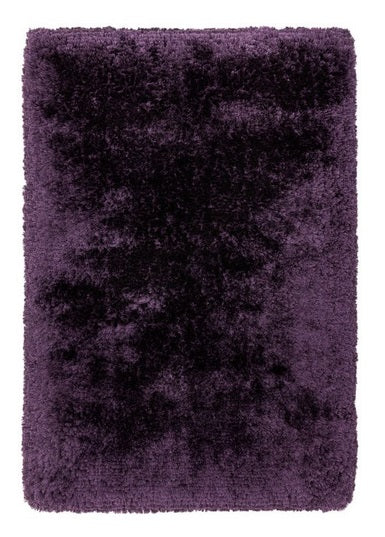 Tapis salon confort shaggy SPLASH Violet - Novatrend