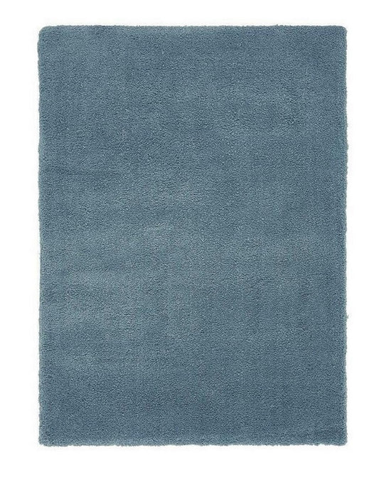 Tapis de salon shaggy moderne TITO Bleu - Novatrend