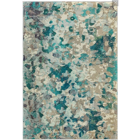 Tapis de salon moderne tissé plat ETHERAL - Novatrend