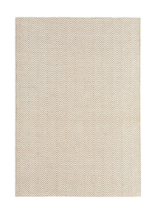 Tapis Coton Chenille et Jute ARROW Beige - Novatrend
