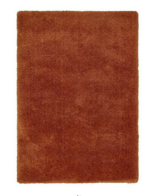 Tapis de salon shaggy moderne TITO Orange - Novatrend