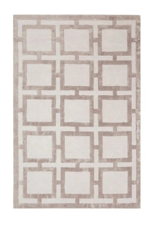 Tapis de salon moderne tissé main NOTE - Novatrend