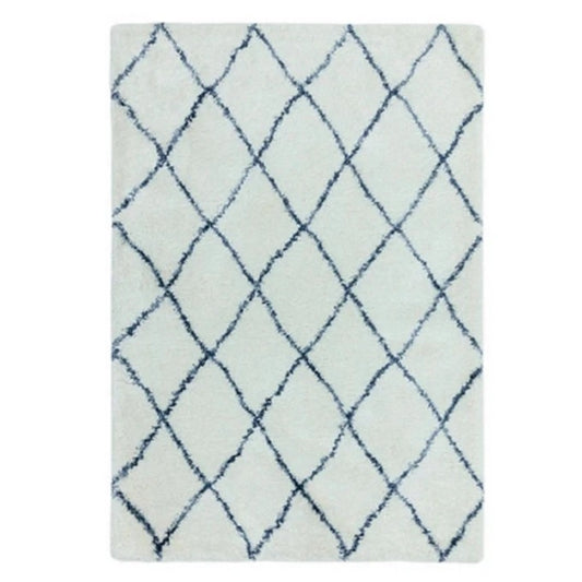 Tapis moderne style berbère BLUE DIAMOND - Novatrend
