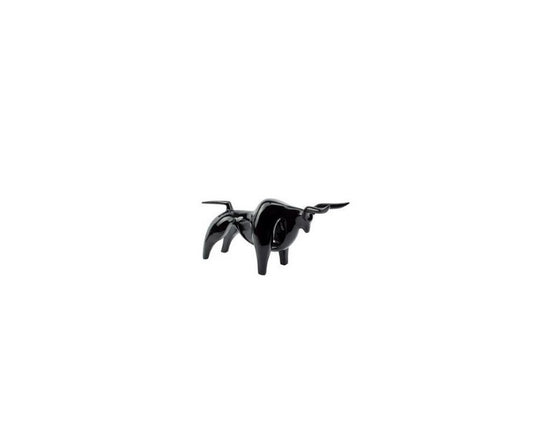 Sculpture statue moderne BLACK BULL - Novatrend