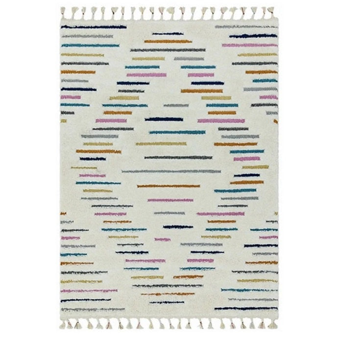Tapis moderne à franges HARMONY - Novatrend