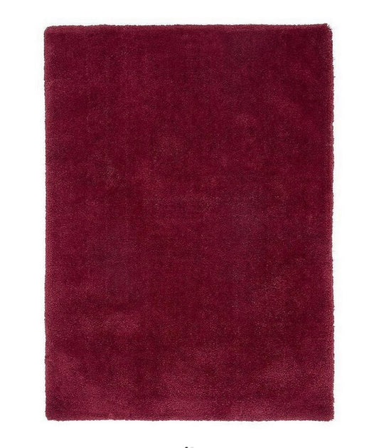 Tapis de salon shaggy moderne TITO Rouge - Novatrend