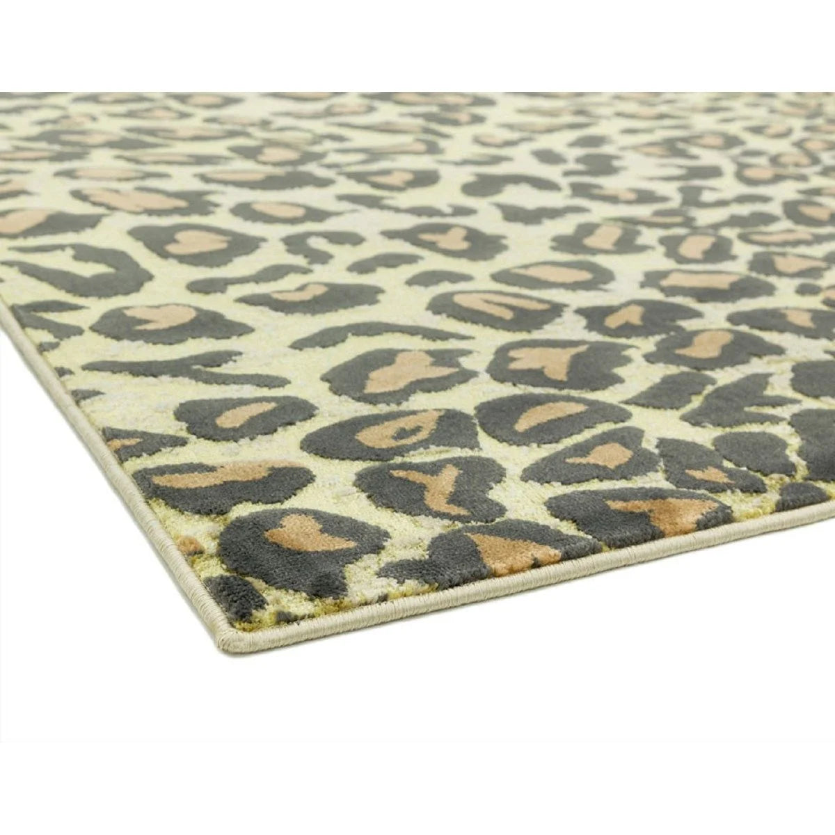 Alfombra de salón de tejido plano CYPHER LEOPARD