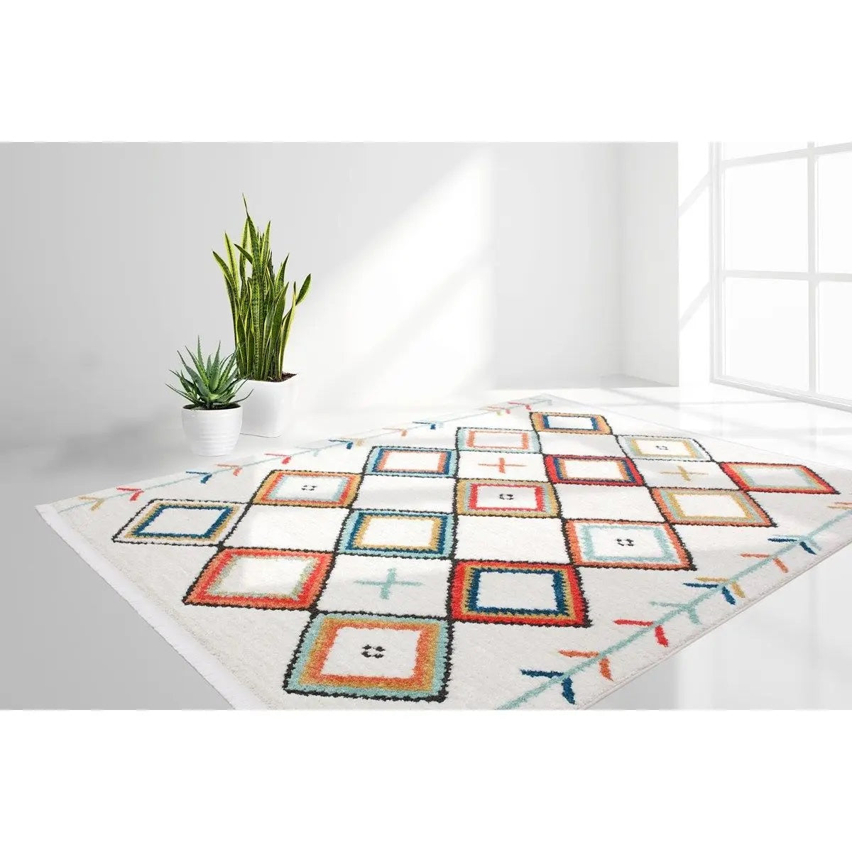 Tapis de salon style berbère IZMIR - Novatrend
