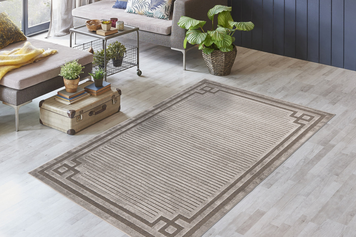 Alfombra salón estilo bereber AZTA