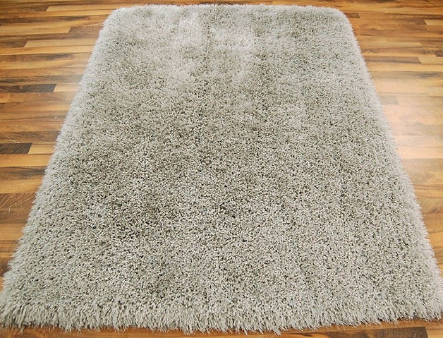 Tapis de salon shaggy FLOOD Gris - Novatrend