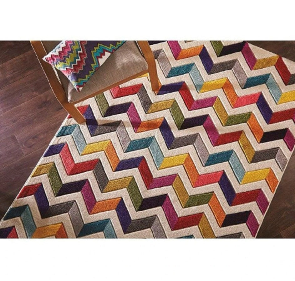 Tapis de salon design couleurs et motifs TANGO - Novatrend