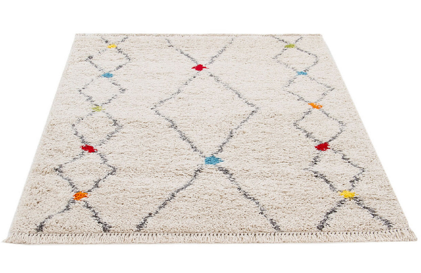 Tapis shaggy style berbère PASHTUN - Novatrend