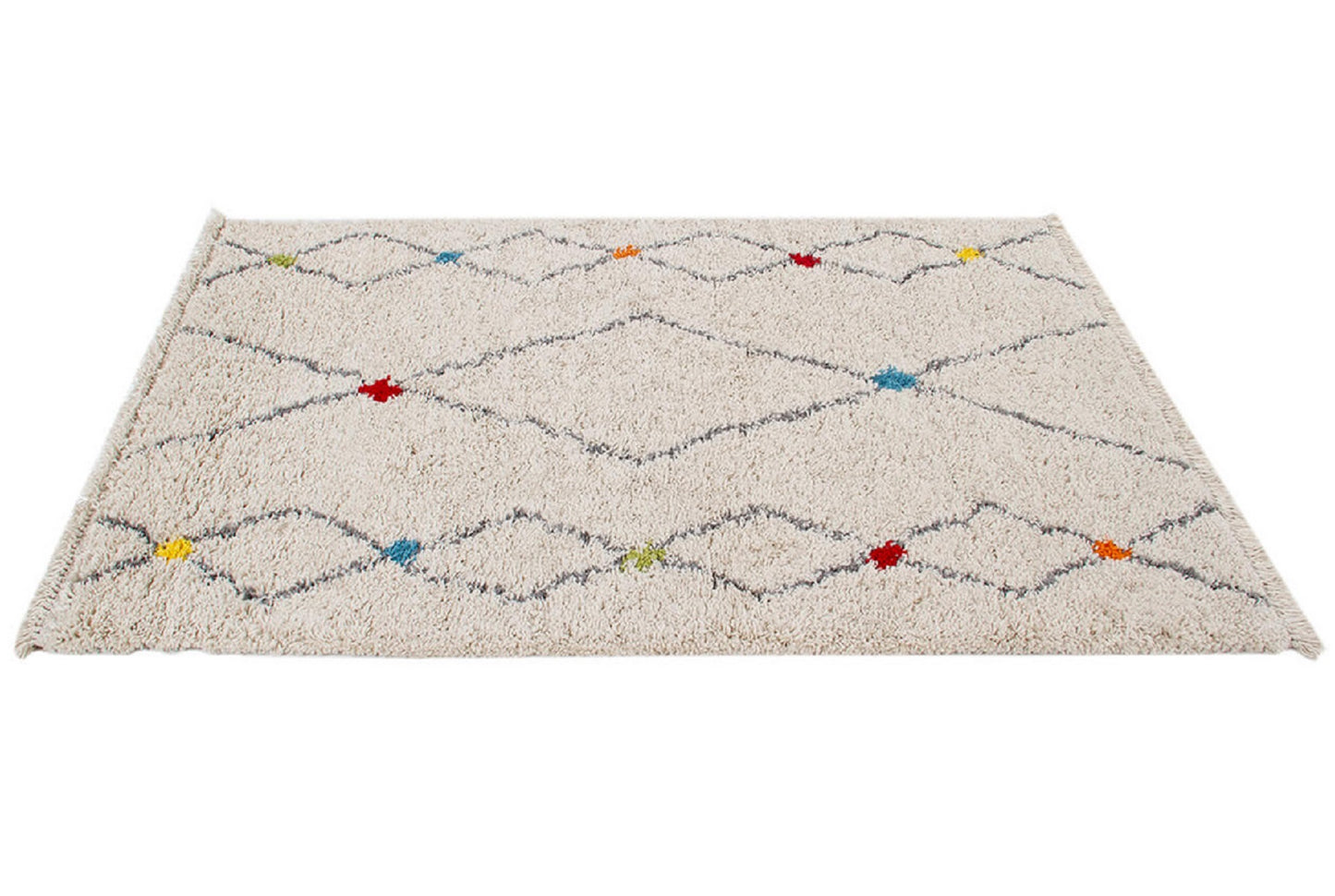 Tapis shaggy style berbère PASHTUN - Novatrend