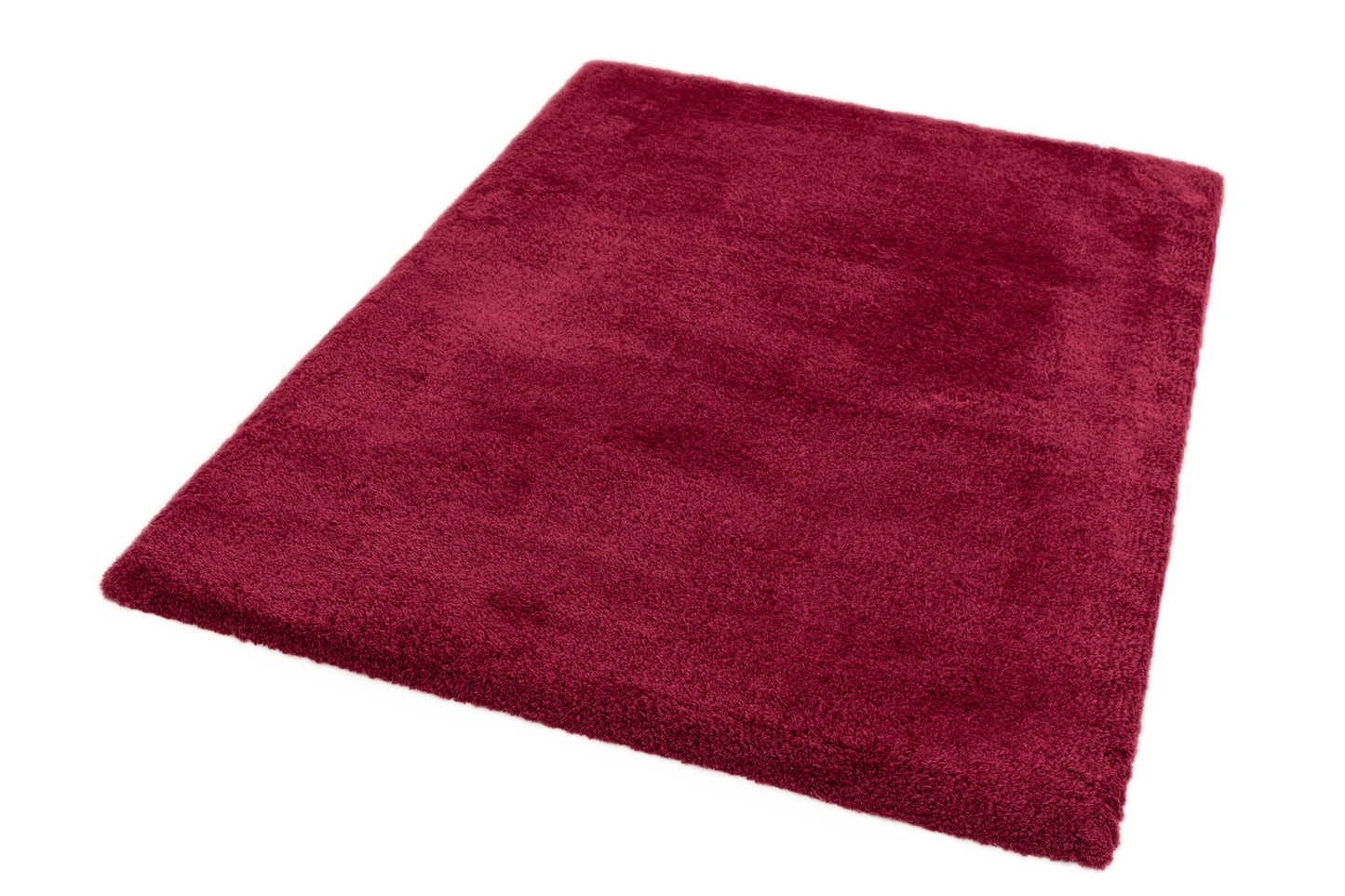 Tapis de salon shaggy moderne TITO Rouge - Novatrend