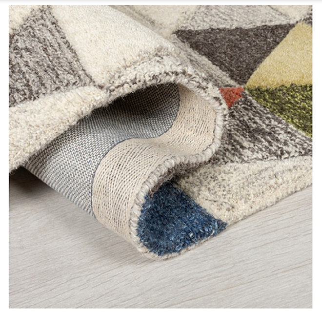 Tapis de salon pure laine AMARIO - Novatrend