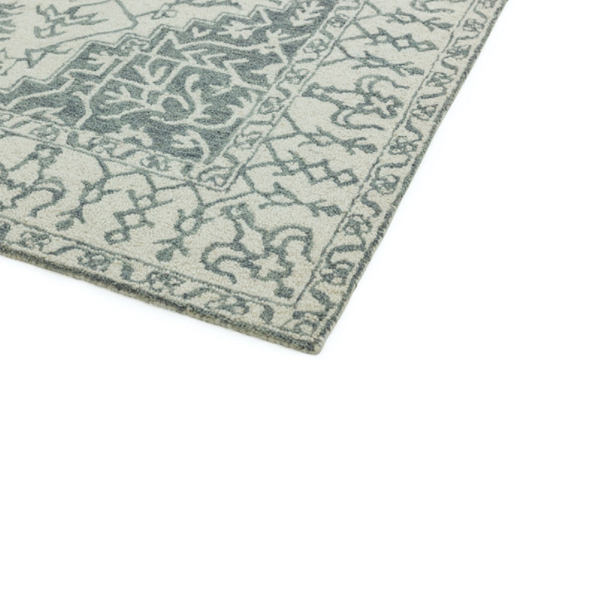Tapis style orient en laine BONDI SILVER - Novatrend