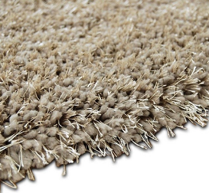 Tapis de salon Moderne poils longs DONNA Beige - Novatrend