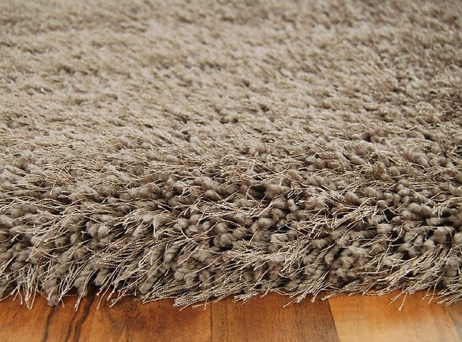 Tapis de salon shaggy FLOOD Taupe - Novatrend