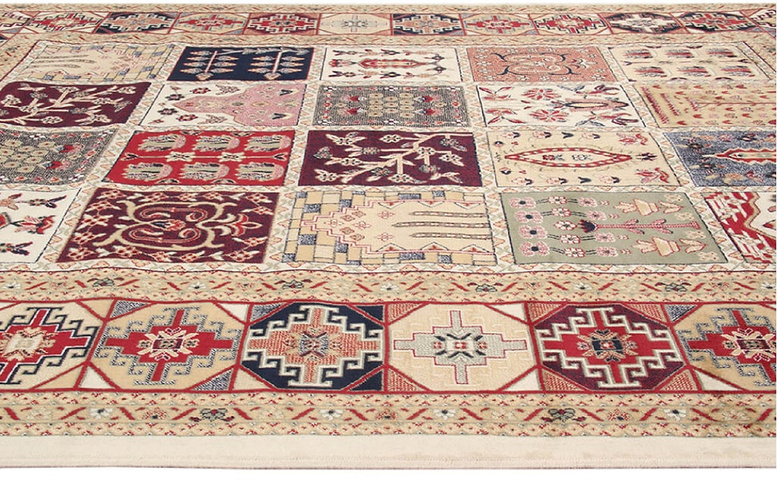 Tapis de salon style oriental en viscose FARSH - Novatrend