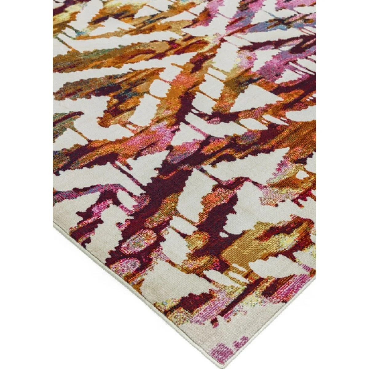 Tapis de salon moderne tissé plat EMILIO DIAMOND