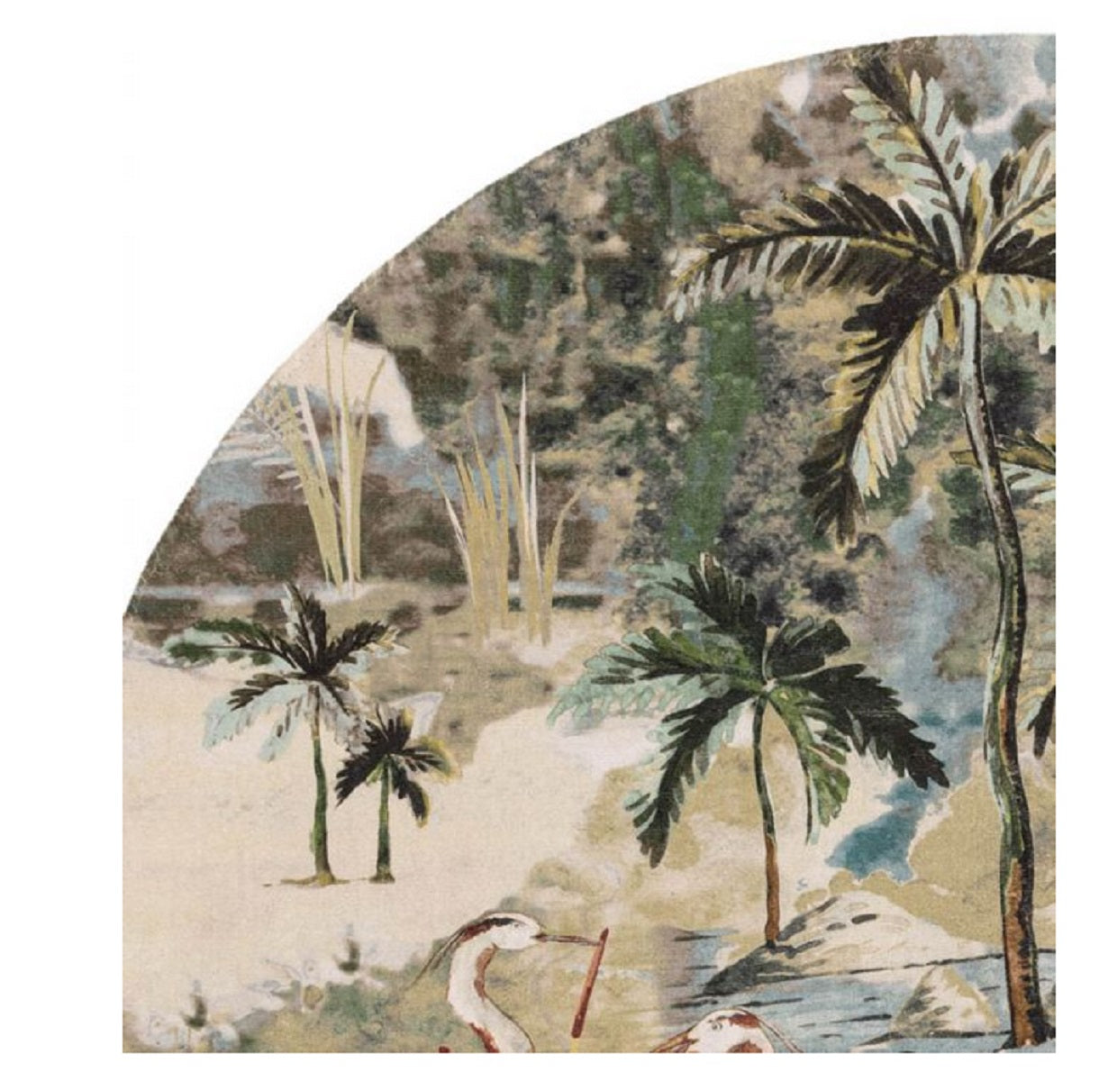 Alfombra redonda de diseño HOBBY