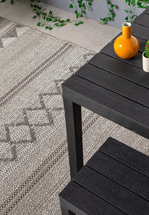 Tapis intérieur extérieur tissé plat PIAZZA - Novatrend
