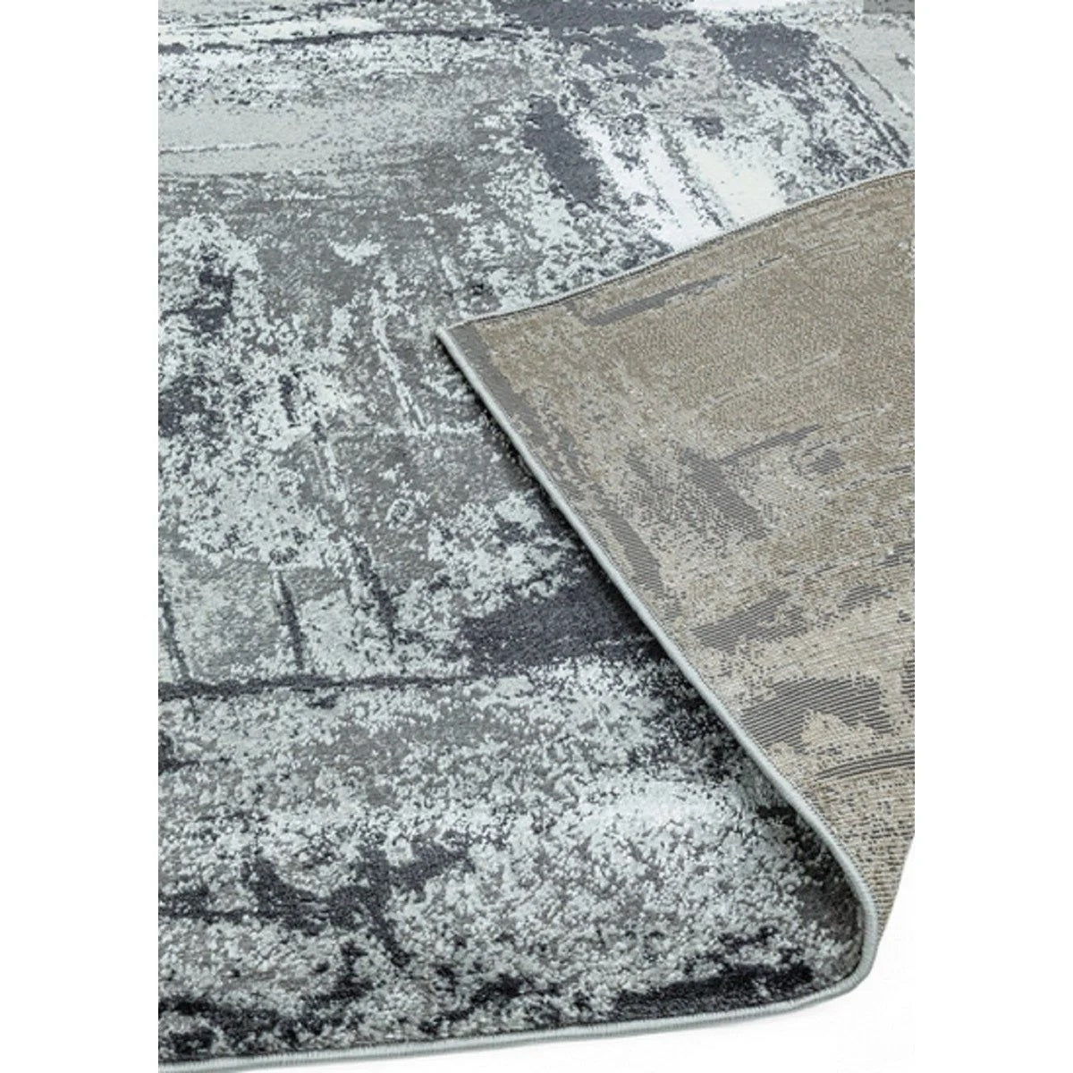 Tapis de salon moderne tissé plat DECOR