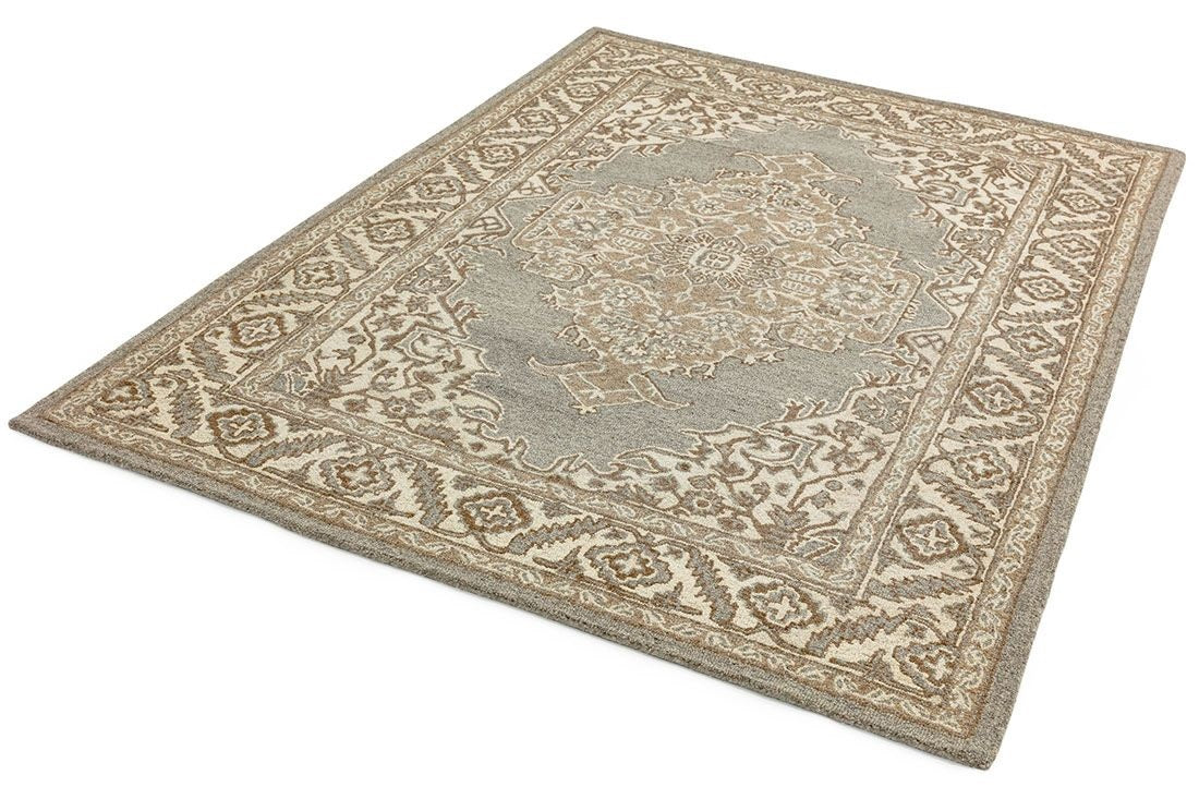Tapis style orient en laine BONDI NATURAL - Novatrend