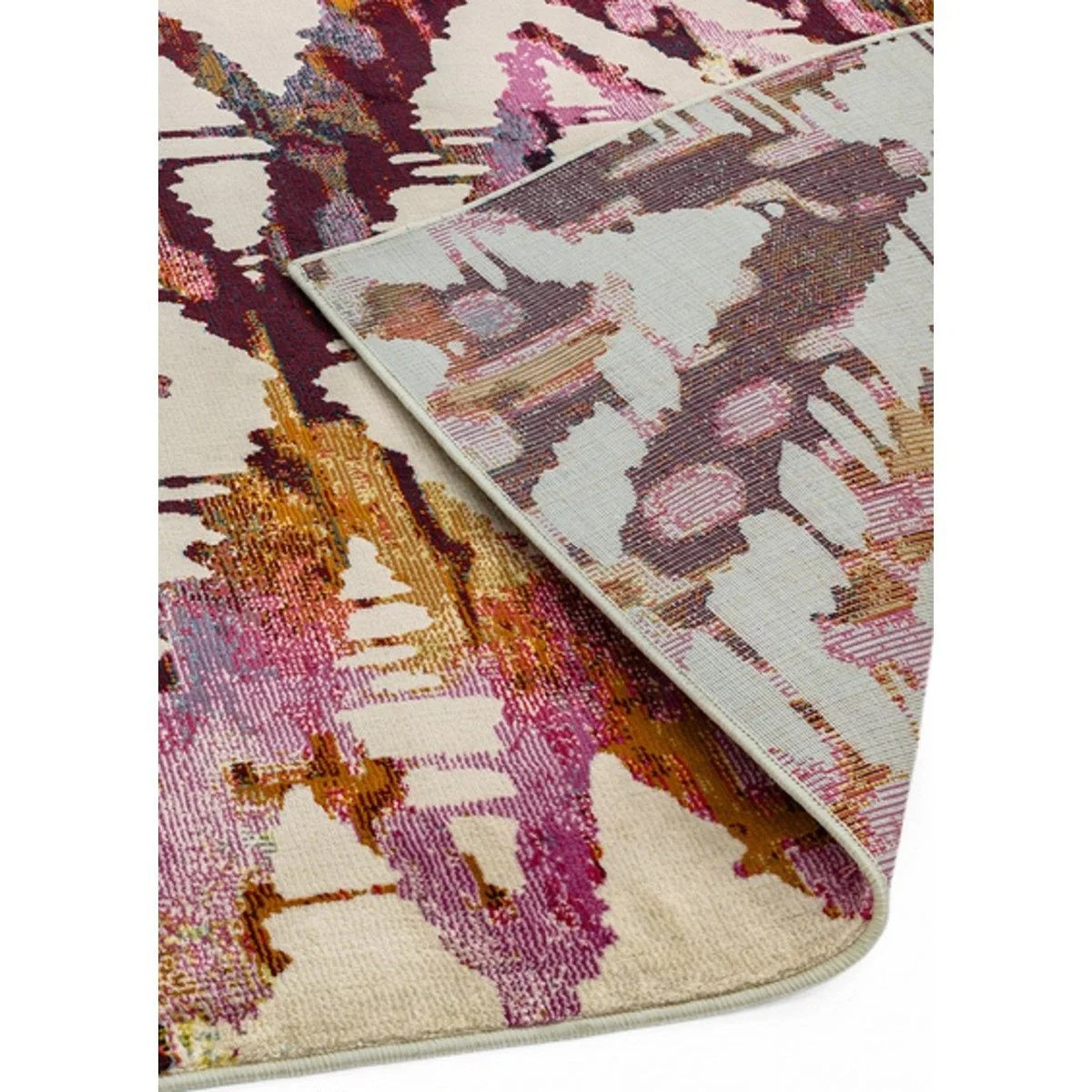 Tapis de salon moderne tissé plat EMILIO DIAMOND