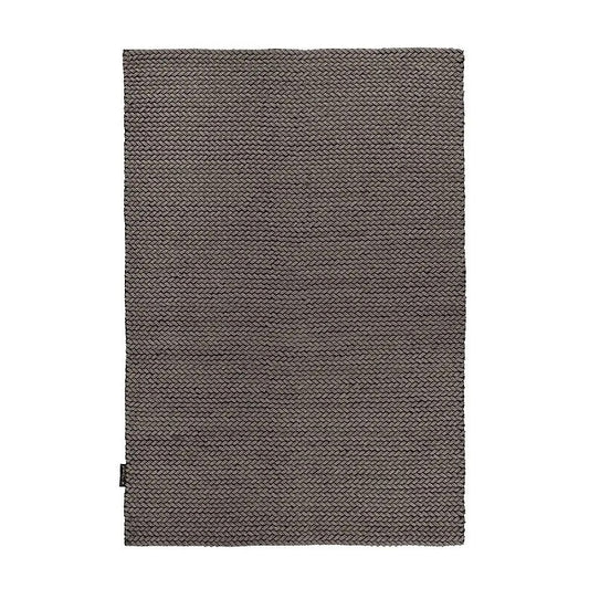 Tapis de salon tressé main en laine BORY - Novatrend