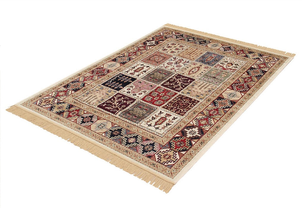 Tapis de salon style oriental en viscose FARSH - Novatrend