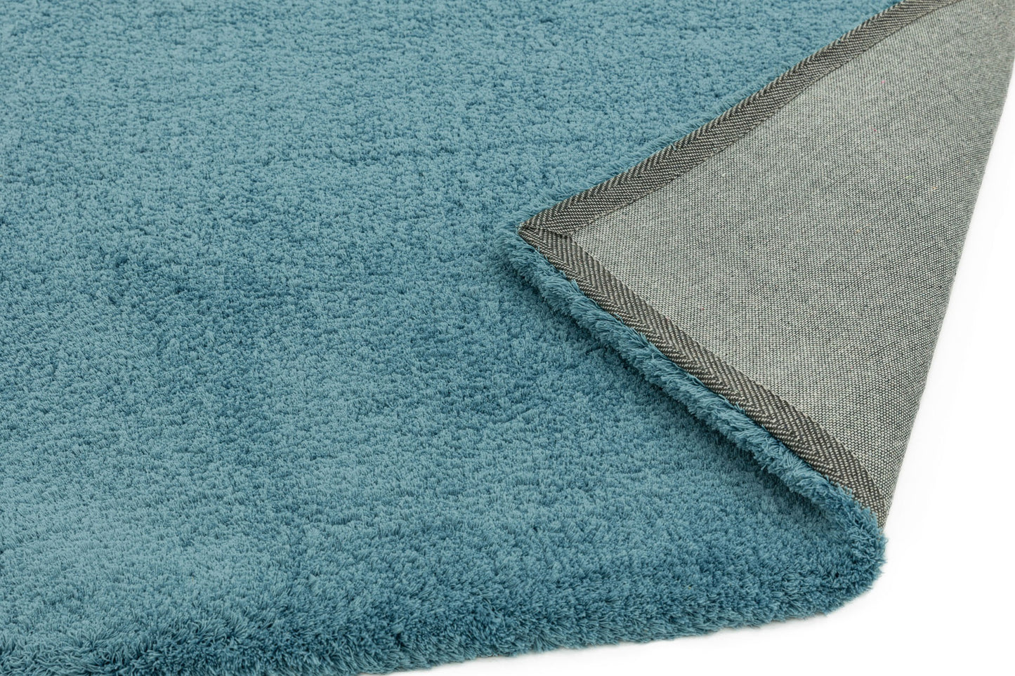 Tapis de salon shaggy moderne TITO Bleu - Novatrend