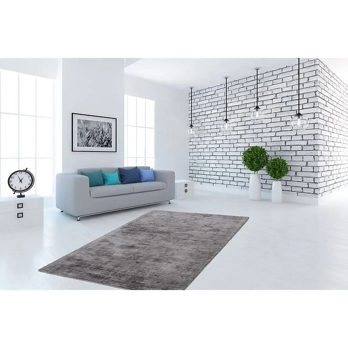 Tapis moderne tissé main en viscose LUXOR - Novatrend