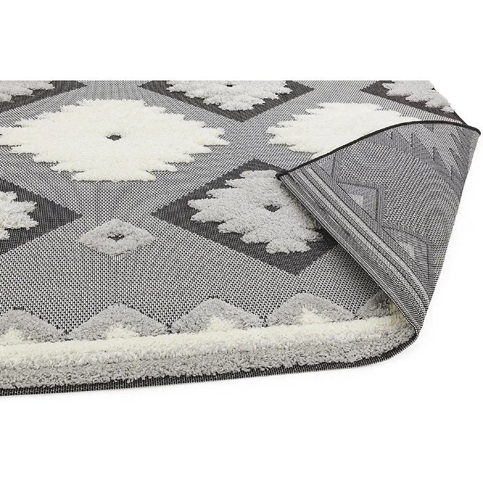 Tapis de salon tissé plat style berbère FULLY TRIBAL - Novatrend