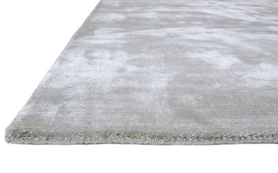 Tapis de salon luxe Designer TITANE Argent - Novatrend