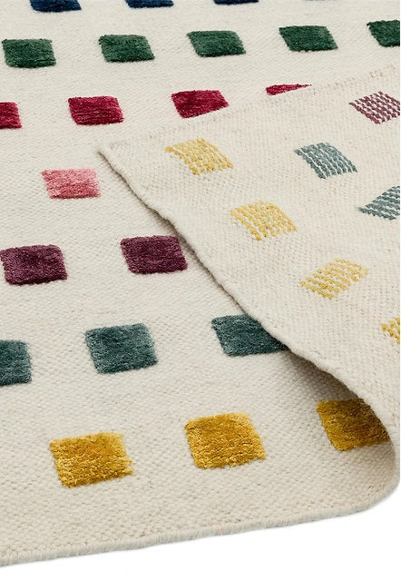 Tapis de salon moderne laine et viscose THEO JEWEL - Novatrend
