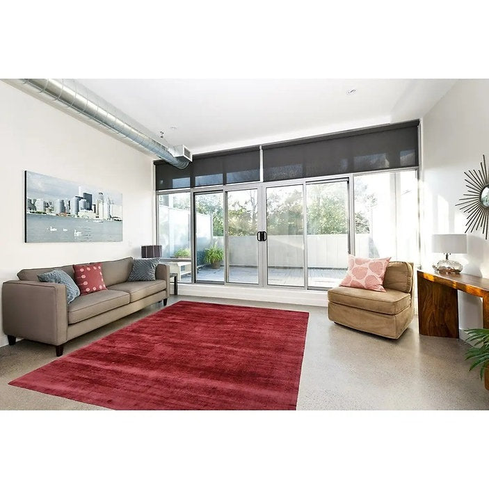 Tapis moderne tissé main en viscose LUXOR - Novatrend