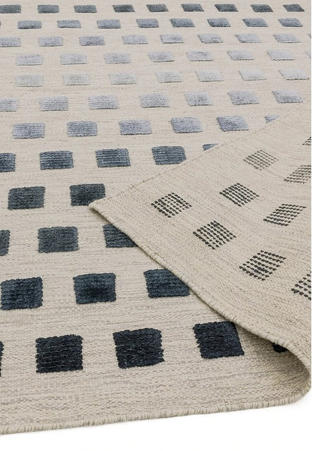 Tapis de salon moderne laine et viscose THEO JEWEL - Novatrend