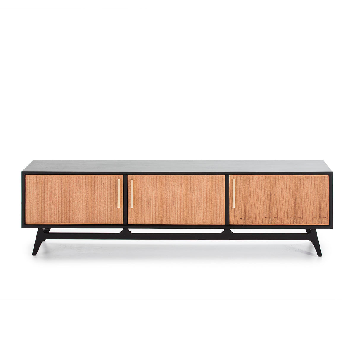 Aparador soporte TV de madera lacada LINEA