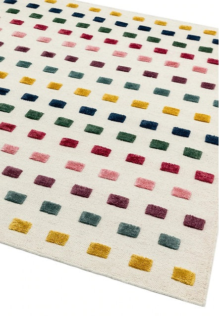 Tapis de salon moderne laine et viscose THEO JEWEL - Novatrend