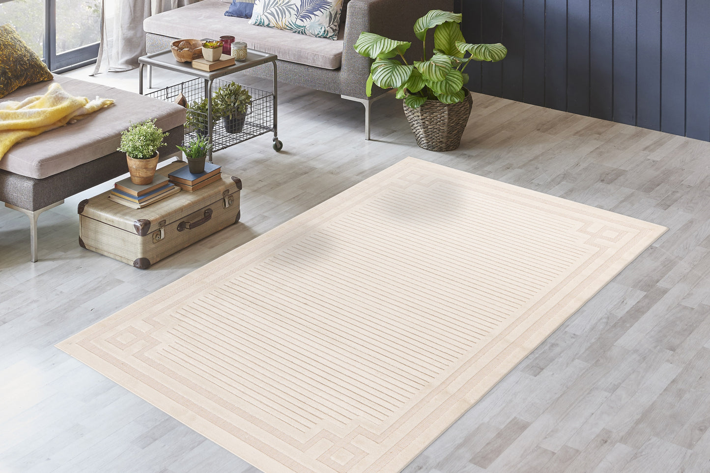 Alfombra salón estilo bereber AZTA