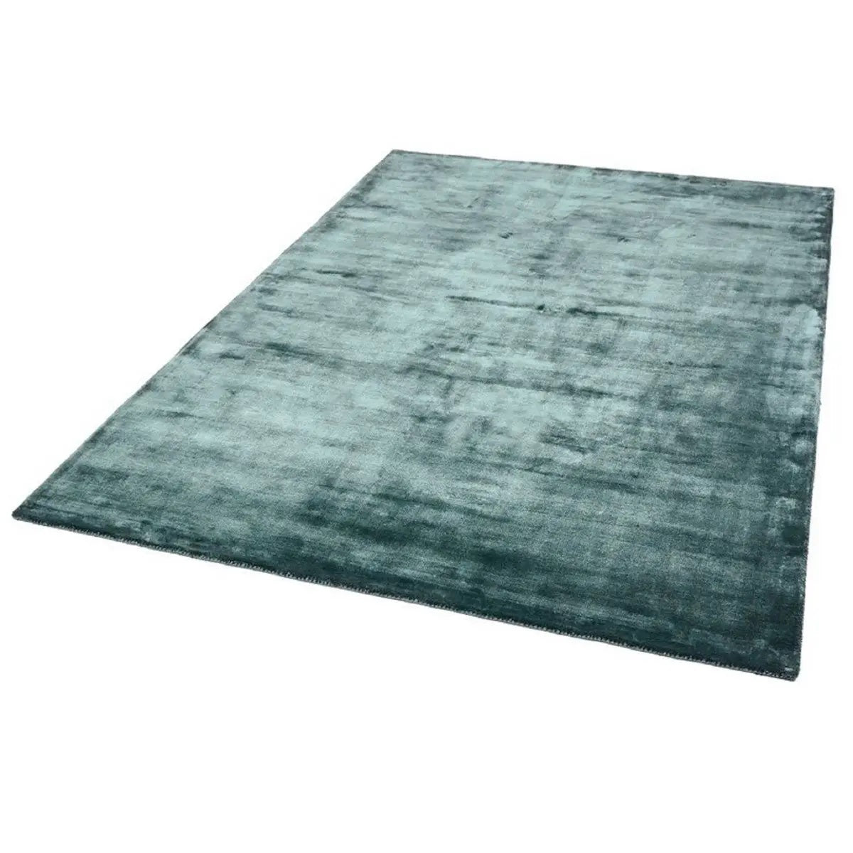 Tapis de salon en viscose fait main TITANE - Novatrend