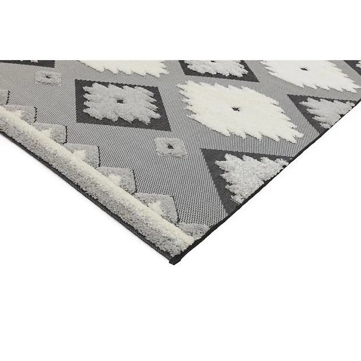 Tapis de salon tissé plat style berbère FULLY TRIBAL - Novatrend