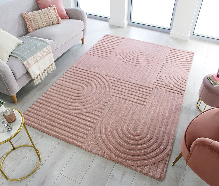 Tapis de salon pure laine SUNRISE - Novatrend