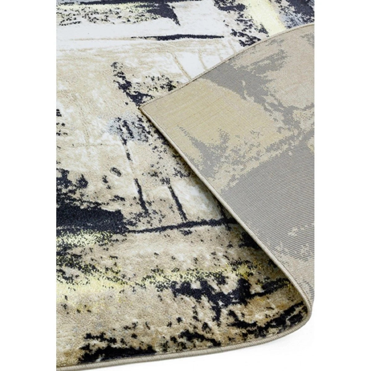 Tapis de salon moderne tissé plat DECOR