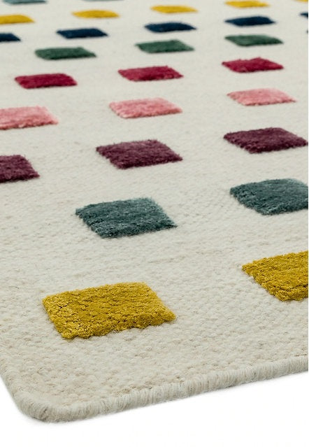 Tapis de salon moderne laine et viscose THEO JEWEL - Novatrend
