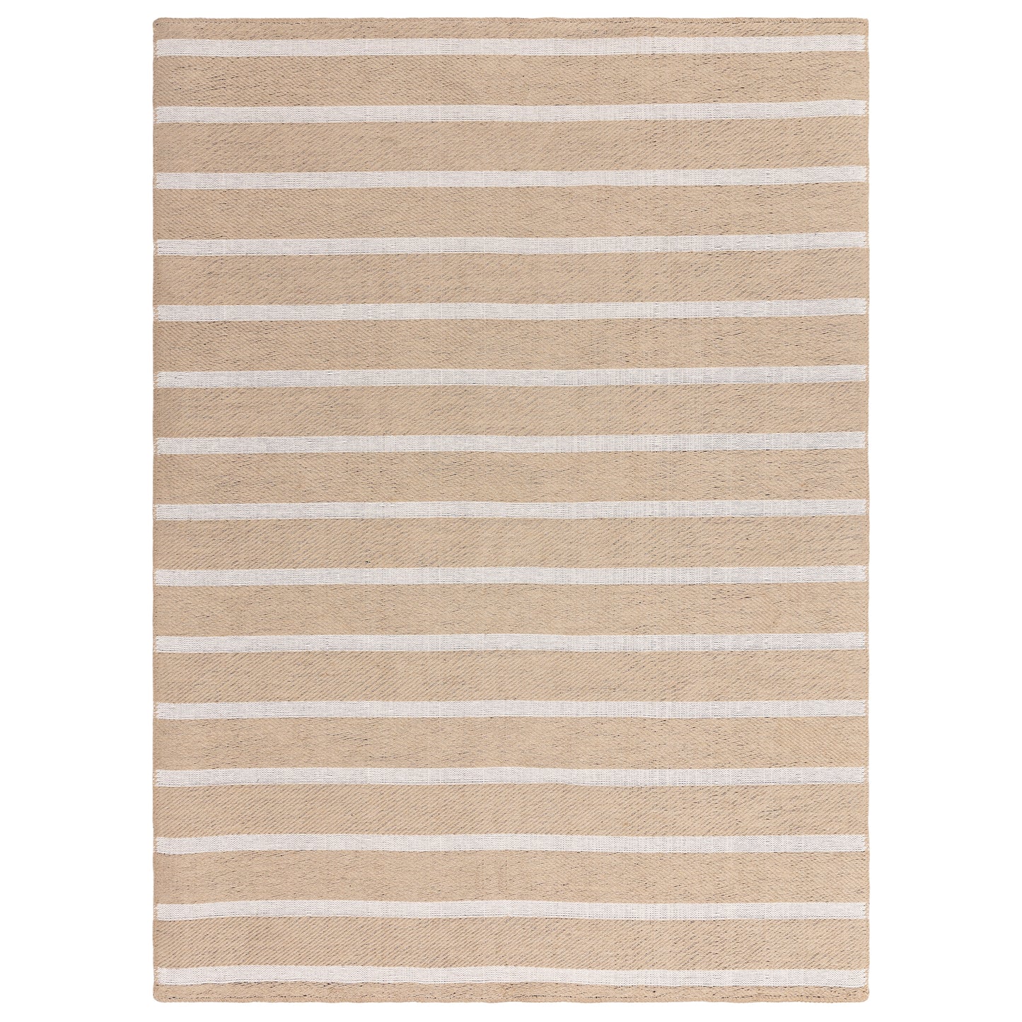 Tapis moderne en jute et coton STRIPPY