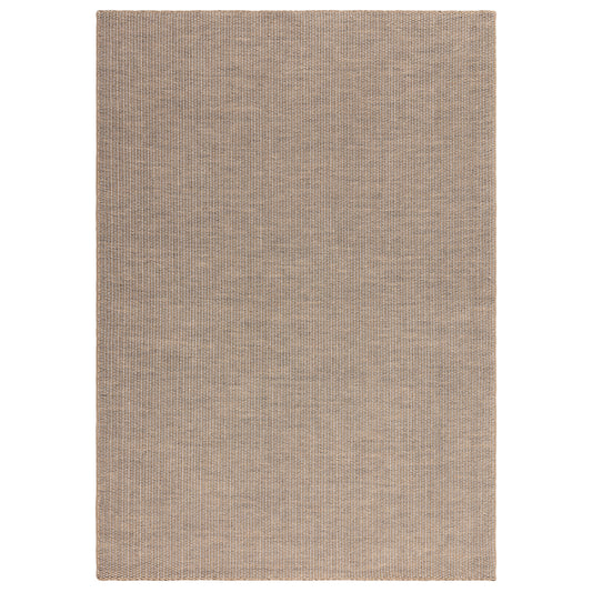 Tapis moderne en jute et coton TISSY